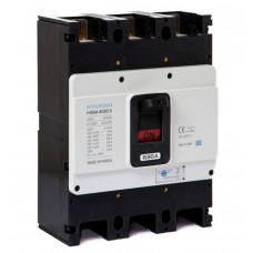 Автоматический выключатель MCCB HGM, 3P In-630 А, Icu-50 кА, термомагнитный (In-0.63...1) x In, HYUNDAI ELECTRIC