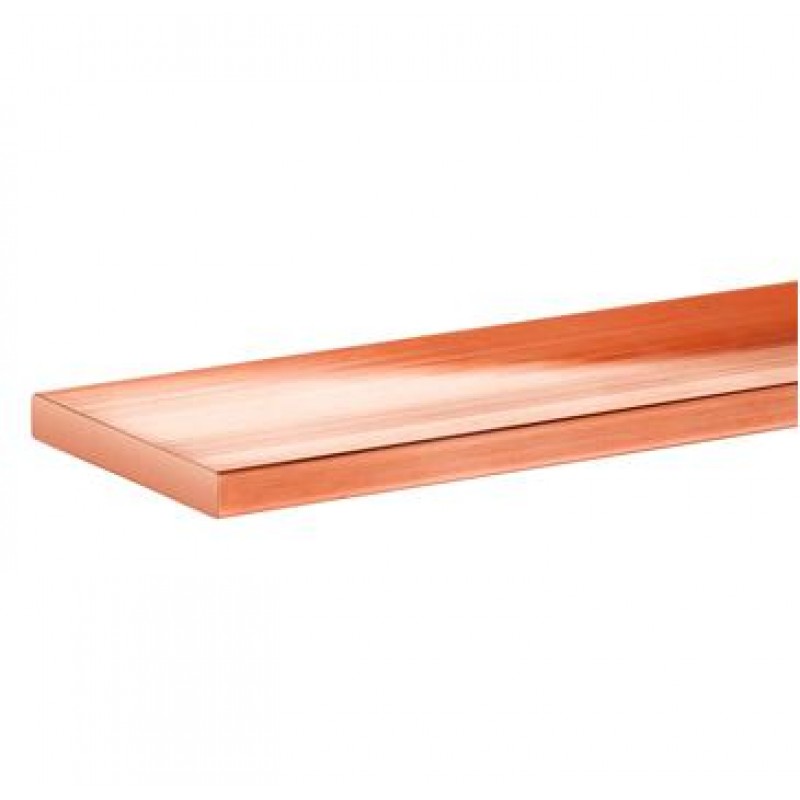 Шина жесткая медная 3х20х4000 мм, 266А, Cu-ETP, R250 (2,14 кг), Vector (UA03020)