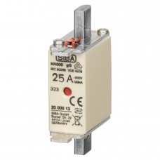 S20 000 13.25 - Предохранитель ножевой SIBA, 25 A, NH-000, gG, 500 В АС/220 В DC, Pronutec