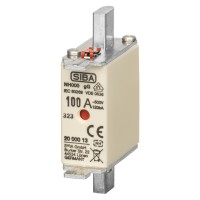 S20 000 13.100 - Предохранитель ножевой SIBA, 100 A, NH-000, gG, 500 В АС/220 В DC, Pronutec