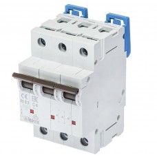 786100099000 - Автоматический выключатель RI63, 3P In=4 A, Кривая C, 10 кА, Iskra