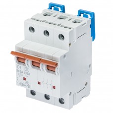 786100110000 - Автоматический выключатель RI63, 3P In=63 A, Кривая C, 10 кА, Iskra