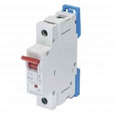 786100054000 - Автоматический выключатель RI61, 1P In=10 A, Кривая C, 10 кА, Iskra
