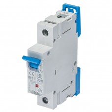 786100057000 - Автоматический выключатель RI61, 1P In=20 A, Кривая C, 10 кА, Iskra