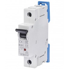 786100050000 - Автоматический выключатель RI61, 1P In=3 A, Кривая C, 10 кА, Iskra
