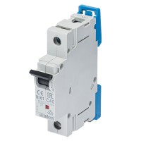 786100060000 - Автоматический выключатель RI61, 1P In=40 A, Кривая C, 10 кА, Iskra
