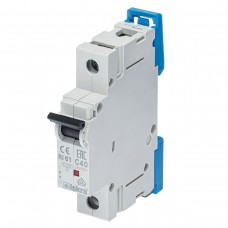 786100060000 - Автоматический выключатель RI61, 1P In=40 A, Кривая C, 10 кА, Iskra