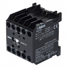 Миниконтактор K08M-10, Ie-15.5 A, 7.5 кВт (AC-3), Uc-24 В AC, 1NO, Iskra (030041328000)