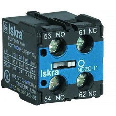 Дополнительный контакт ND2C-11 для K03-K08, 1NO+1NC, Iskra (038421983000)