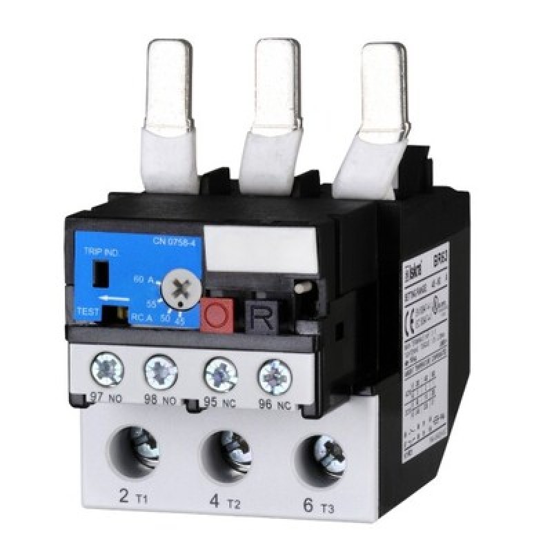 Тепловое реле BR63-47 для KNL43–75, Ir-35–47 A, 1NO+1NC, Iskra (786050506000)