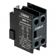 Дополнительный контакт MNE-11 для KNLM, 1NO+1NC, Iskra (786150001000)