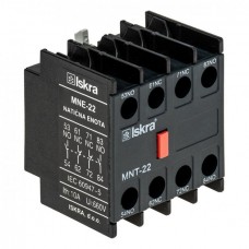 Дополнительный контакт MNE-22 для KNLM, 2NO+2NC, Iskra (786150002000)