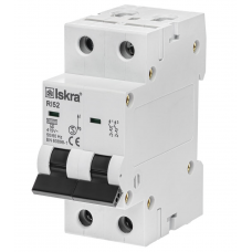 786091125000 - Автоматический выключатель RI52, 2P In=50 A, Кривая C, 6 кА, Iskra
