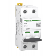 A9F85270 - Автоматический выключатель iC60H, 2P In=0.5 А, Кривая D, 10 кА, Schneider Electric