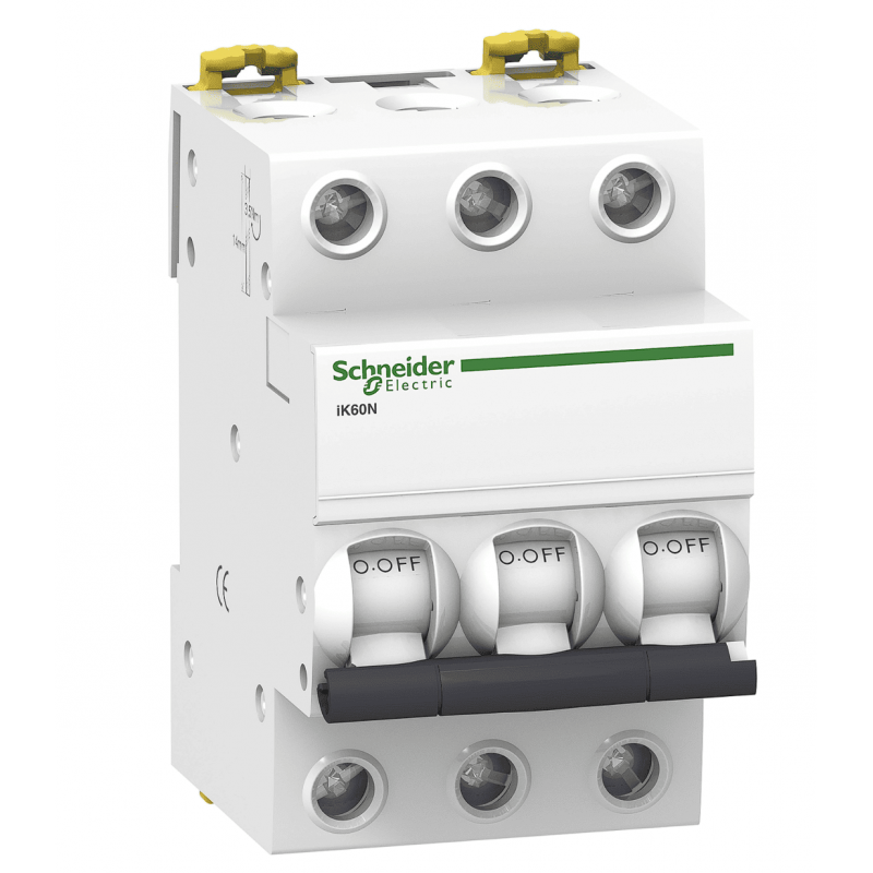 A9K24320 - Автоматический выключатель iK60, 3P In=20 А, Кривая C, 6 кА, Schneider Electric