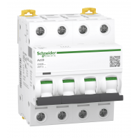 A9F75401 - Автоматический выключатель IC60N, 4P In=1 А, Кривая D, 6 кА, Schneider Electric