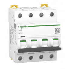 A9F73401 - Автоматический выключатель IC60N, 4P In=1 А, Кривая B, 6 кА, Schneider Electric