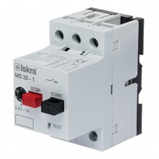 30107959000 - Автомат защиты двигателя MS25, Ir-0.63-1 A, Iskra