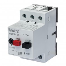 30107965000 - Автомат защиты двигателя MS25, Ir-10-16 A, Iskra