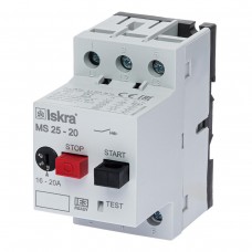 30107966000 - Автомат защиты двигателя MS25, Ir-16-20 A, Iskra