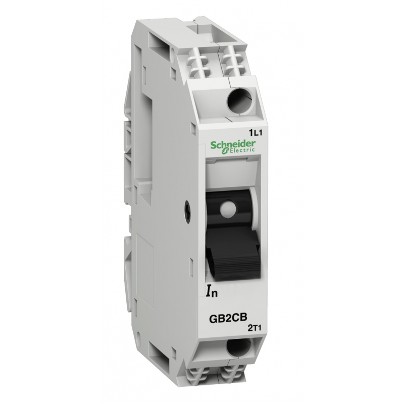 GB2CB14 – Автоматический выключатель с комбинированным расцепителем TeSys, 1P Ith-8 A, Schneider Electric