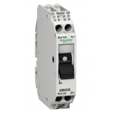 GB2CD09 – Автоматический выключатель с комбинированным расцепителем TeSys, 1P+N Ith-4 A, Schneider Electric