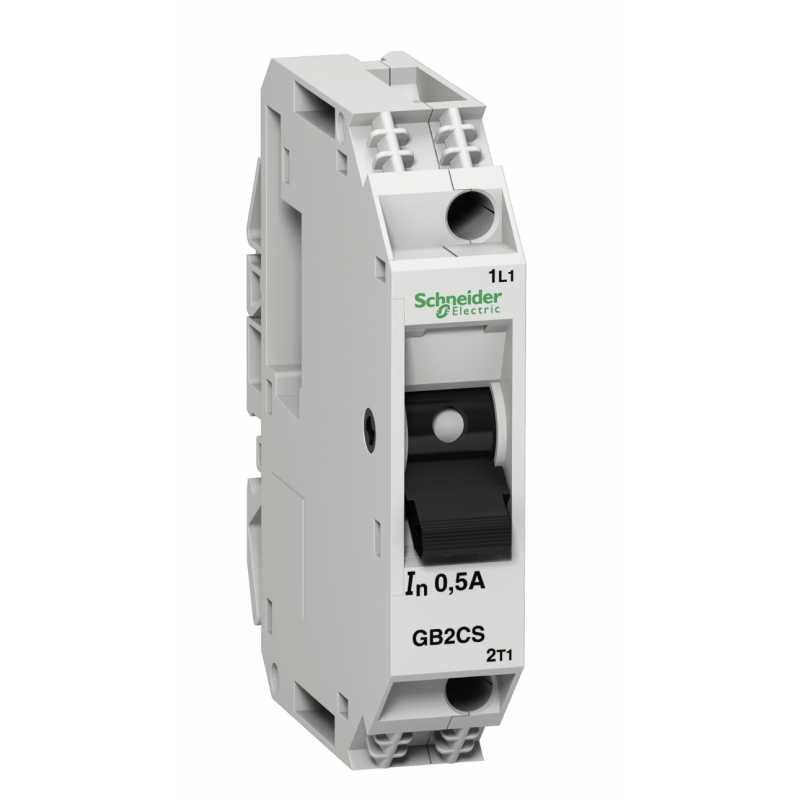 GB2CS06 – Автоматический выключатель с комбинированным расцепителем TeSys, 2P Ith-1 A, Schneider Electric