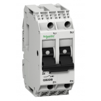 GB2DB14 – Автоматический выключатель с комбинированным расцепителем TeSys, 2P Ith-8 A, Schneider Electric