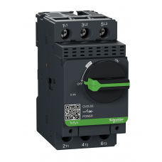 GV2L04 - Автомат защиты двигателя TeSys GV2, Ir-0.4 A, Schneider Electric