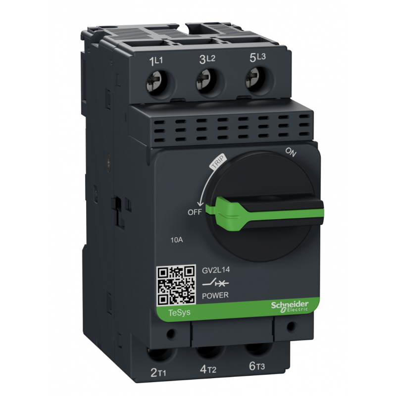 GV2L16 - Автомат защиты двигателя TeSys GV2, Ir-10 A, Schneider Electric