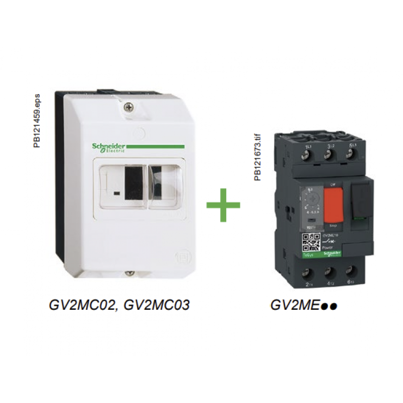 GV2MC01 – Защитный корпус IP41 для GV2ME/GZ1E, Schneider Electric