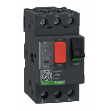 GV2ME10 - Автомат защиты двигателя Tesys, Ir-4-6.3 A, Schneider Electric