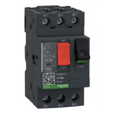 GV2ME22 - Автомат защиты двигателя Tesys, Ir-20-25 A, Schneider Electric