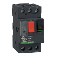 GV2ME06 - Автомат защиты двигателя Tesys, Ir-1-1.6 A, Schneider Electric