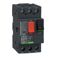 GV2ME06 - Автомат защиты двигателя Tesys, Ir-1-1.6 A, Schneider Electric