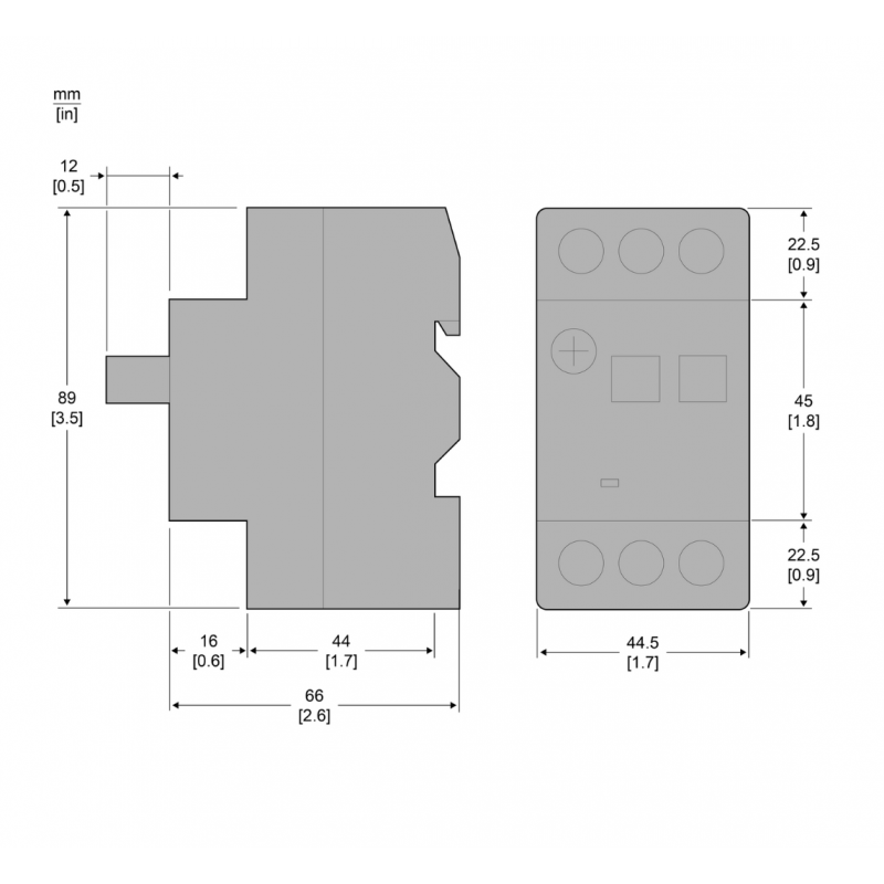 GZ1E03 - Автомат защиты двигателя Easy TeSys, Ir-0.25-0.40 A, Schneider Electric