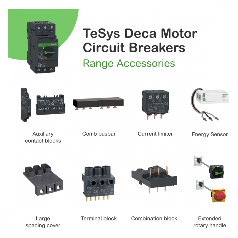 GV3P13 - Автомат защиты двигателя Tesys, Ir-9-13 A, Schneider Electric