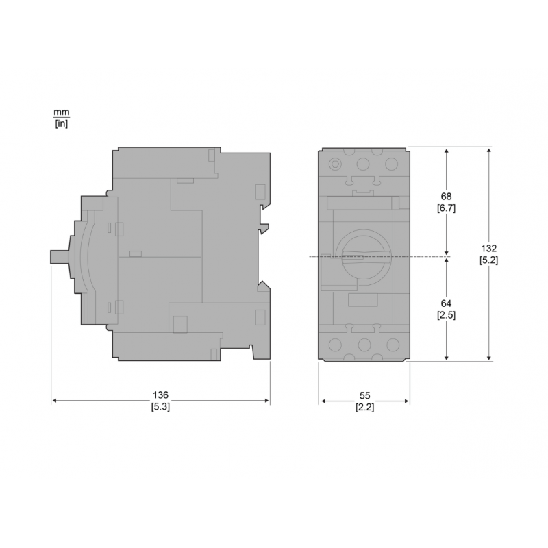 GV3P13 - Автомат защиты двигателя Tesys, Ir-9-13 A, Schneider Electric