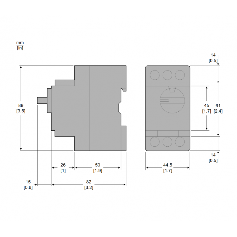 GV2L16 - Автомат защиты двигателя TeSys GV2, Ir-10 A, Schneider Electric