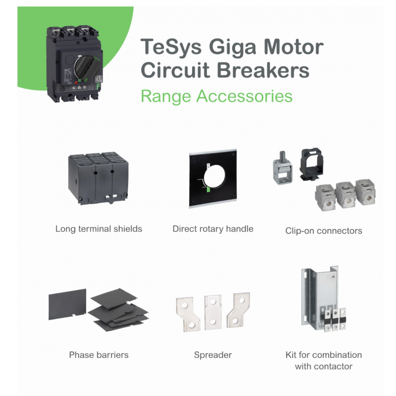 GV6P320F -  Автомат защиты двигателя TeSys GV6, Ir-160-320 A, 36кА, Schneider Electric