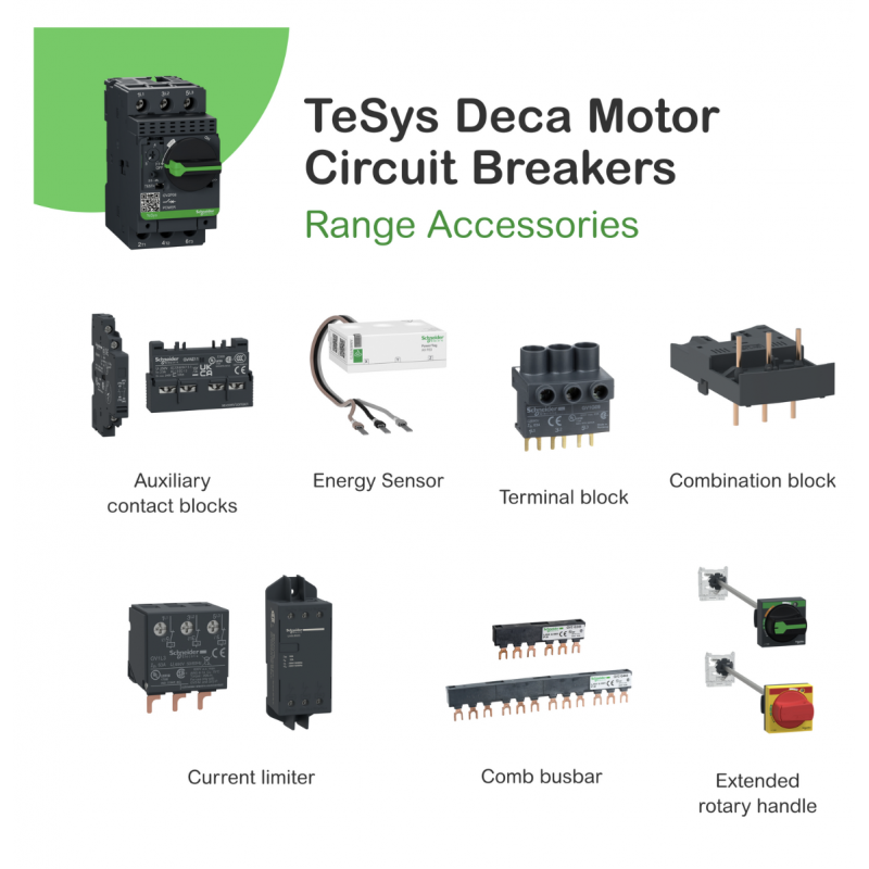GV2P06 —  Автомат защиты двигателя TeSys, Ir-1-1.6 A, Schneider Electric