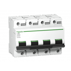 A9N18478 - Автоматический выключатель iC120H, 4P In=63 А, Кривая C, 25 кА, Schneider Electric