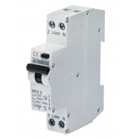 786100922000 - Дифференциальный автоматический выключатель RFI1, 1+N, In-25 А, 30mA, Тип A, Кривая C, 6kA, Iskra