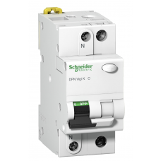 A9D21616 - Дифференциальный автоматический выключатель DPN Vigi K, 1+N, In-16 А, 30mA, Тип A, Кривая C, 6kA, Schneider Electric