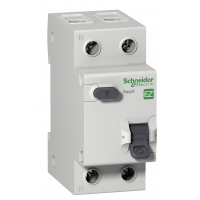 EZ9D34610 - Дифференциальный автоматический выключатель Easy9, 1+N, In-10 А, 30mA, Тип AC, Кривая C, 4.5kA, Schneider Electric