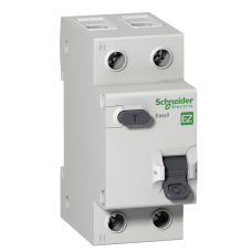 EZ9D34616 - Дифференциальный автоматический выключатель Easy9, 1+N, In-16 А, 30mA, Тип AC, Кривая C, 4.5kA, Schneider Electric