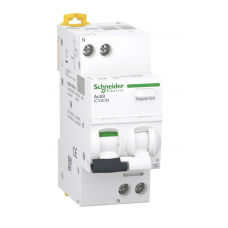 A9DE3620 - Дифференциальный автоматический выключатель iCV40N, 1+N, In-20 А, 30mA, Тип AC, Кривая C, 6kA, Schneider Electric