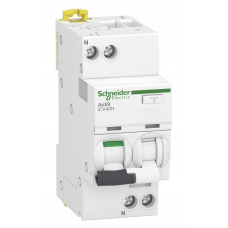 A9DC4610 - Дифференциальный автоматический выключатель iCV40H, 1+N, In-10 А, 30mA, Тип A, Кривая C, 10kA, Schneider Electric