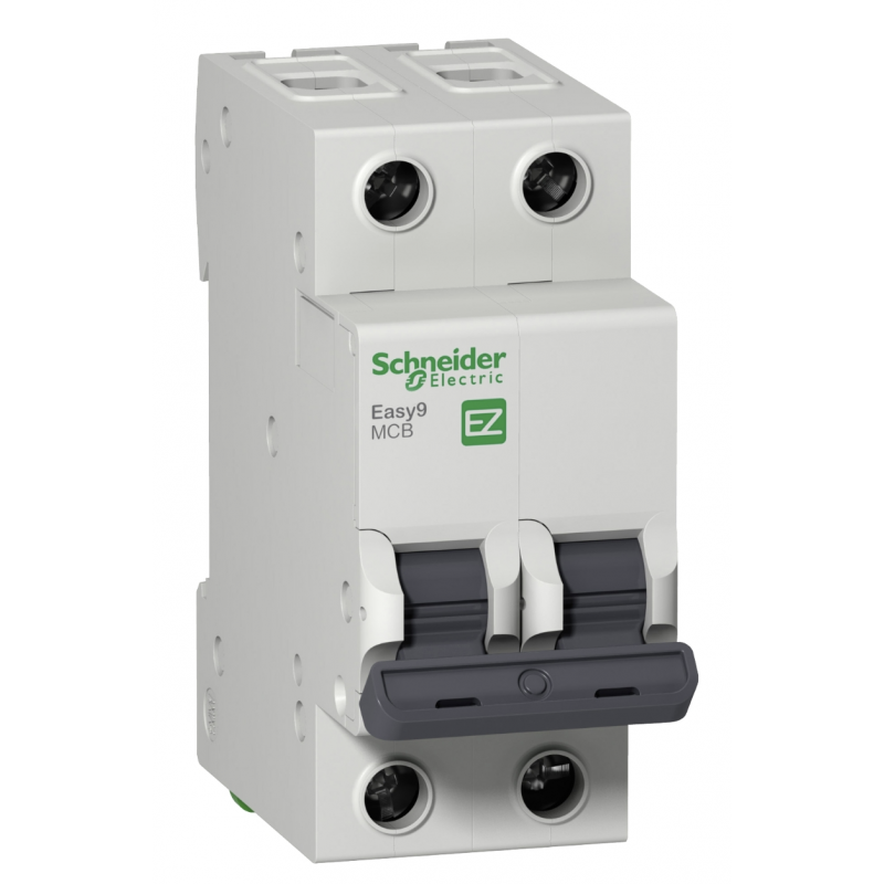 EZ9F14225 - Автоматический выключатель Easy9, 2P In=20 А, Кривая B, 4.5 кА, Schneider Electric
