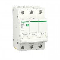 R9F02316 - Автоматический выключатель RESI9, 3P In=16 A, Кривая B, 6 кА, Schneider Electric